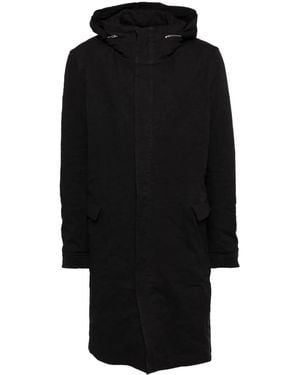 Poeme Bohemien Parka Militaire À Coupe Longue - Noir