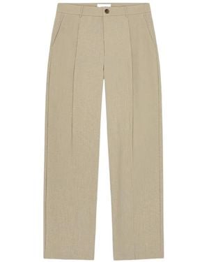 Les Deux Pleated Trousers - Natural