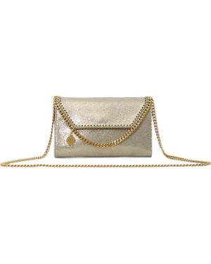 Stella McCartney Falabella Shaggy Deer Chain-Strap Crossbody Bag - White