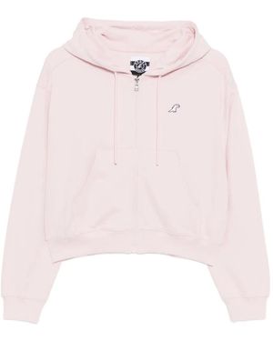 SPORT b. by agnès b. Dino-Embroidered Hoodie - Pink