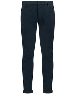 Dondup Belt-Loops Pants - Blue