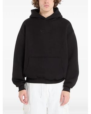 Karlkani Scuba Os Logo-Embroidered Hoodie - Black