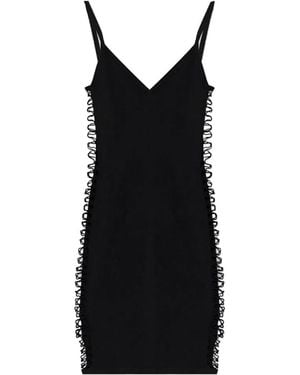 DSquared² Cut-Out Mini Dress - Black
