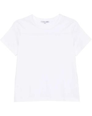 Shirt C-zero Crew-Neck Short-Sleeve T-Shirt - White