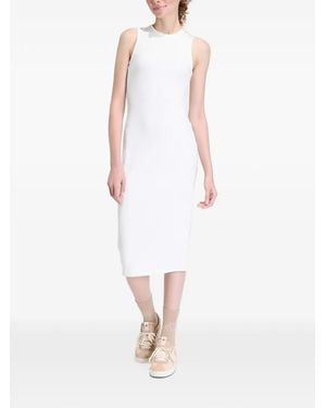 adidas Robe Mi-Longue Nervurée À Design Sans Manches - White