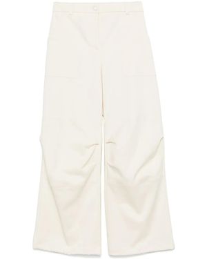 Moncler Cargo-Pocket Trousers - Natural