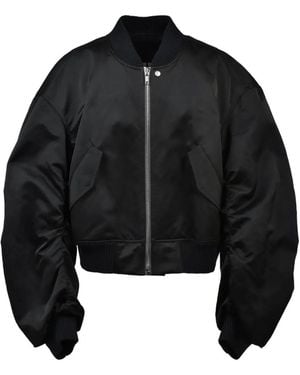 Rick Owens Secchia Flight Jacket - Black
