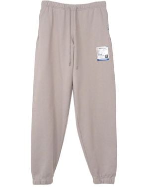 in・stru(men-tal) Pantalones French Terry con cordones - Blanco