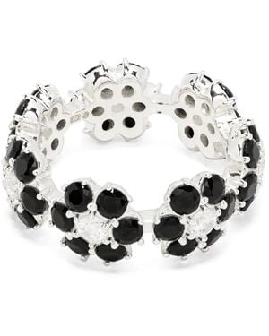 Hatton Labs Daisy Eternity Ring - Weiß