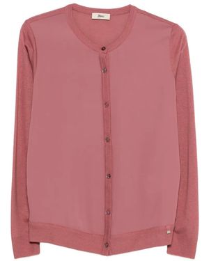 Herno Buttoned cardigan - Rosa