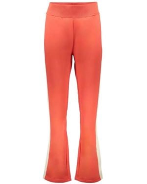 Fila Side-Stripe Track Pants - Red