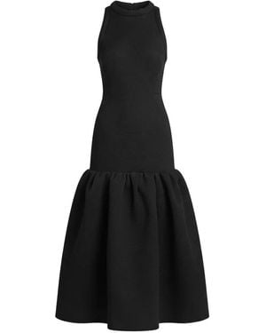 Gemy Maalouf Sleeveless Midi Dress - Black