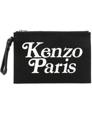 KENZO Utility Pouch Bag - Black