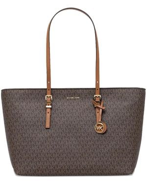 Michael Kors モノグラム ハンドバッグ - ブラウン