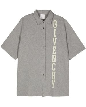 Givenchy Camisa College - Gris
