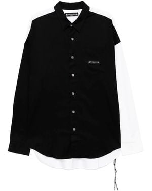 MASTERMIND WORLD Camicia Con Applicazione - Nero