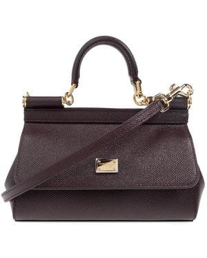Dolce & Gabbana Handbag Sicily Small - Purple