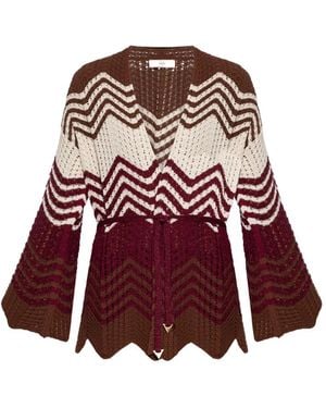 Akep Flared-Sleeve Cardigan