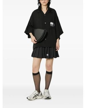 Undercover Pocket-Detail Short-Sleeve Shirt - Black