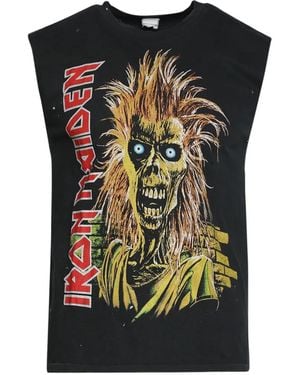 MadeWorn Camiseta Sin Mangas Iron Maiden - Negro