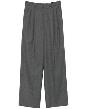 Rossi Noa Pleated Trousers - Grey