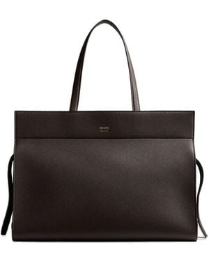 KHAITE Borsa A Spalla Crosby Con Zip E Manici - Nero