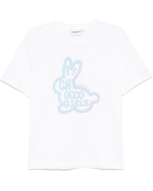 Chocoolate Graphic-Print T-Shirt - White