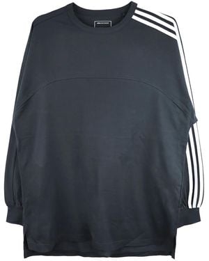 Y-3 Katoenen Sweater - Blauw