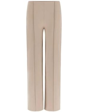 Guess Blend Straight Trousers - Natural