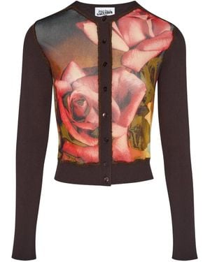 Jean Paul Gaultier Vest Met Lange Mouwen - Zwart