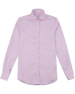 Xacus Pina Classic-Collar Shirt - Purple