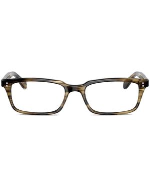 Oliver Peoples Gafas Con Montura Rectangular - Marrón