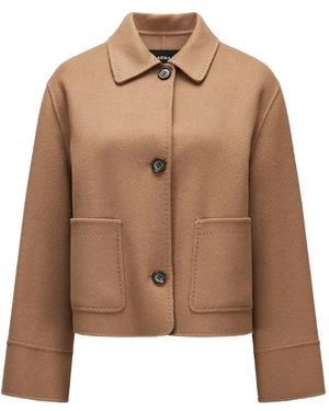 Arma Frederique Button-Up Jacket - Brown