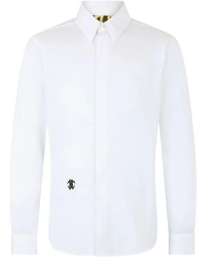Roberto Cavalli Cotton Shirt - White