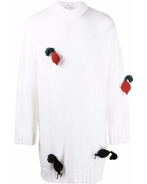 JW Anderson 3D Radish Long Jumper - White