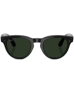 Ray-Ban X Meta Headliner Gen 2 Round-Frame Sunglasses - Green