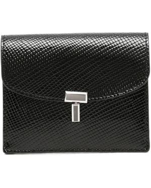 TOTEME T-Lock Wallet - Black
