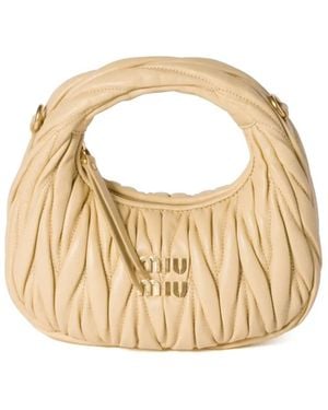 Miu Miu Borsa Wander Mini - Metallizzato