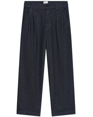 Closed Ruthy Pleated Jeans - Blue