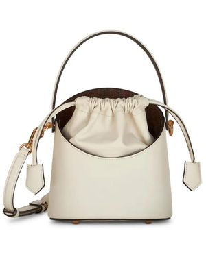 Etro Saturno Leather Mini Bag - White