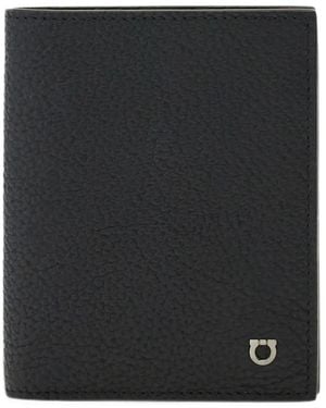 Ferragamo Kartenetui Mit Gancini-Detail - Schwarz
