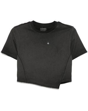 Musium Div. Cropped T-Shirt - Black