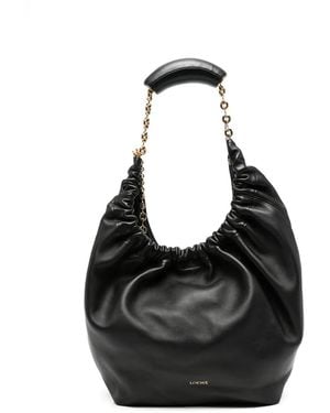 Loewe Medium Squeeze Shoulder Bag - Black