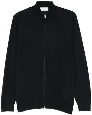 Lardini Cardigan Mit Reißverschluss - Schwarz