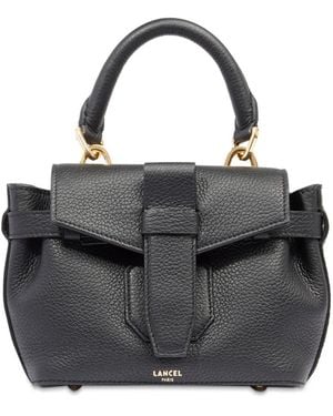 Lancel Charlie Leather Mini Handbag - Black