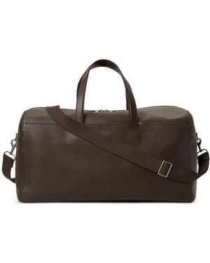 Shinola Canfield Reistas Met Leertextuur - Bruin