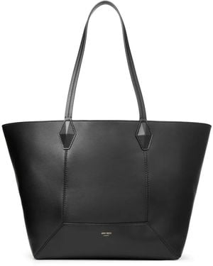 Jimmy Choo Medium Diamond Tote Bag - Black