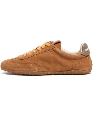 Bimba Y Lola 13 29 Suede Trainers - Brown
