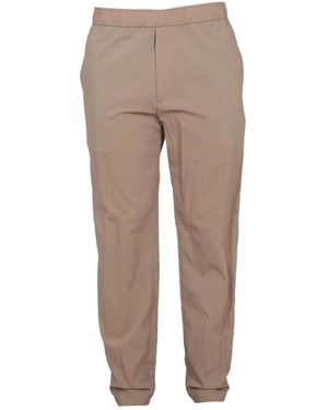 Theory Elasticated Trousers - Natural