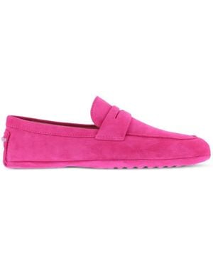 Paris Punk Mocasines Con Detalle Penny - Rosa